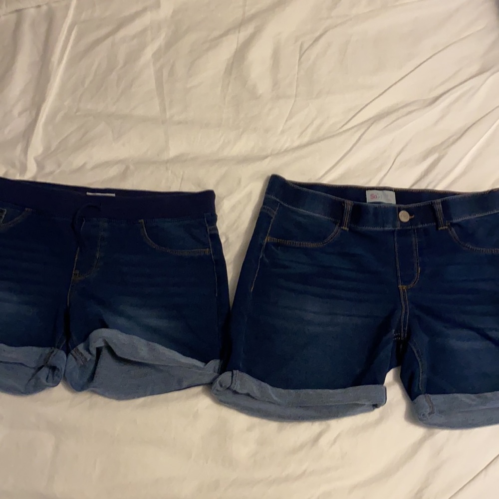 2Pair, So brand girls elastic waist shorts 16 plus